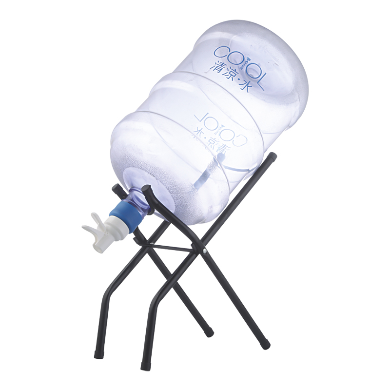 Dispensador de água com válvula de bebida cromada de metal único 3 galões 5
